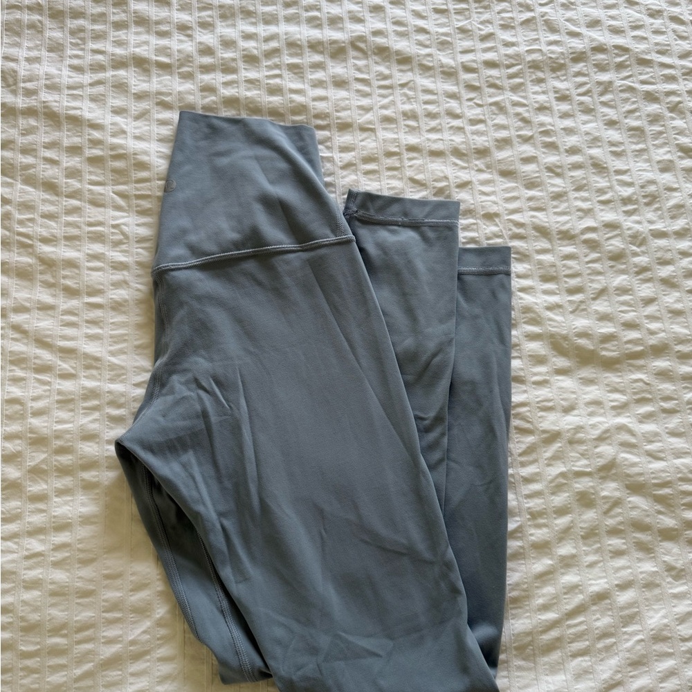 Lululemon blue grey align leggings